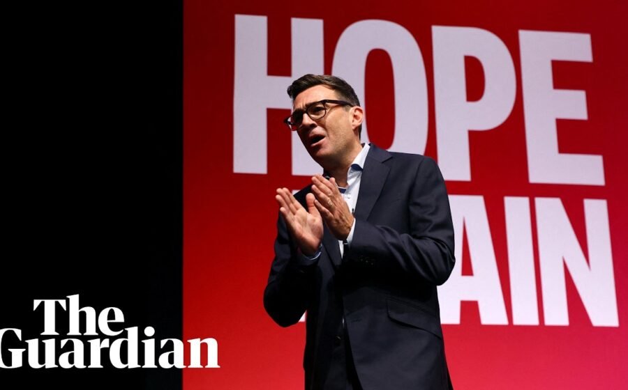 Andy Burnham addresses Labour party conference – watch live
