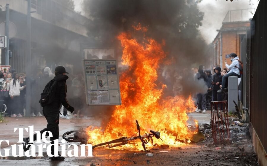 Students across France protest over poor school conditions