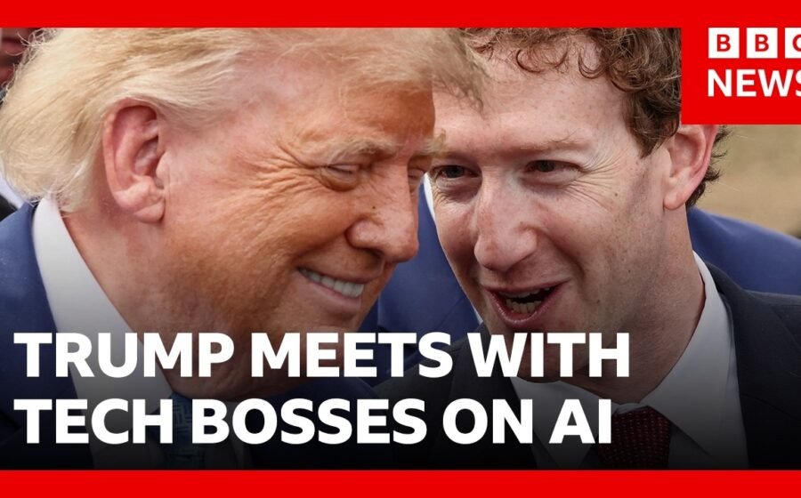 Trump says AI companies must ‘self-regulate’ | BBC News