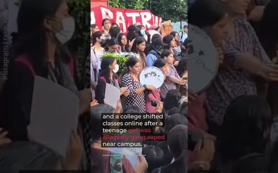 String of rapes in Delhi triggers social campaign for women’s safety | AJ #shorts