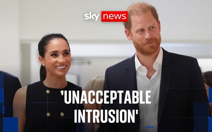 Harry and Meghan criticise ‘extraordinarily reckless’ paparazzi at children’s school