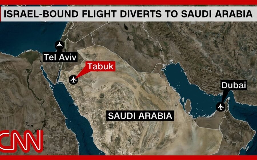 Israel-bound flight drops 17,400 ft during ‘violent incident’ between pilots