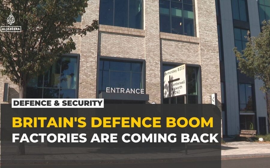 UK opens major new weapons factory as defence spending surges