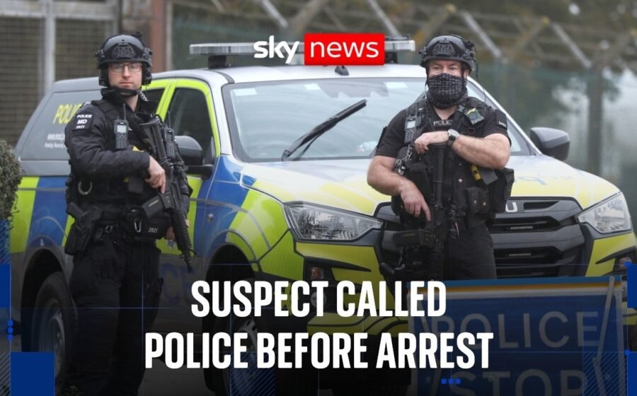 Suspect in RAF Fairford incident called police shortly before arrest