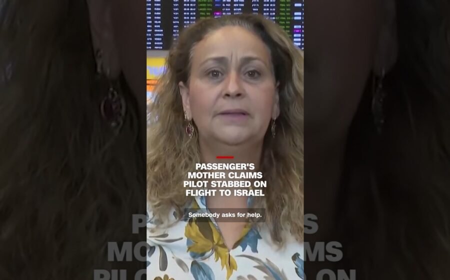 Passenger’s mother claims pilot stabbed on flight to Israel