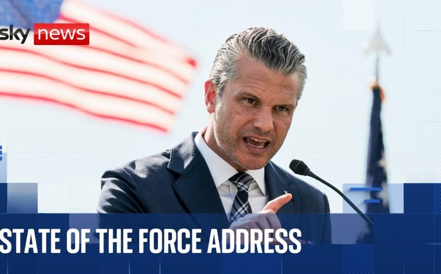 Hegseth delivers State of the Force address