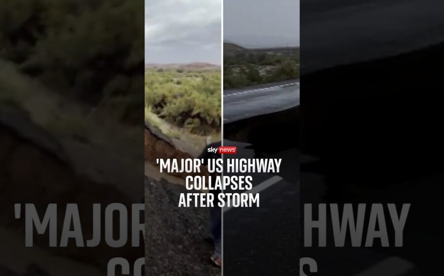 Flash flood warnings in place after highway collapses in Arizona