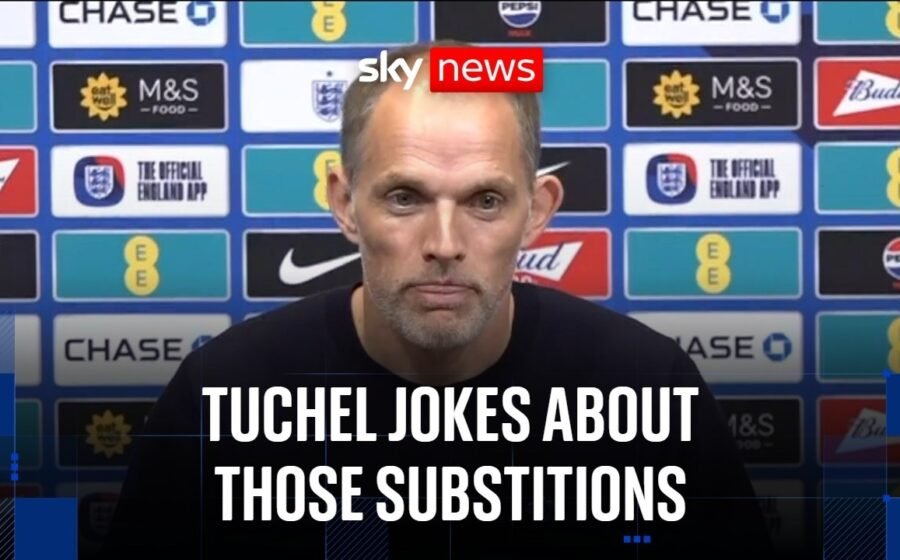 England manager Thomas Tuchel holds his first news conference since World Cup