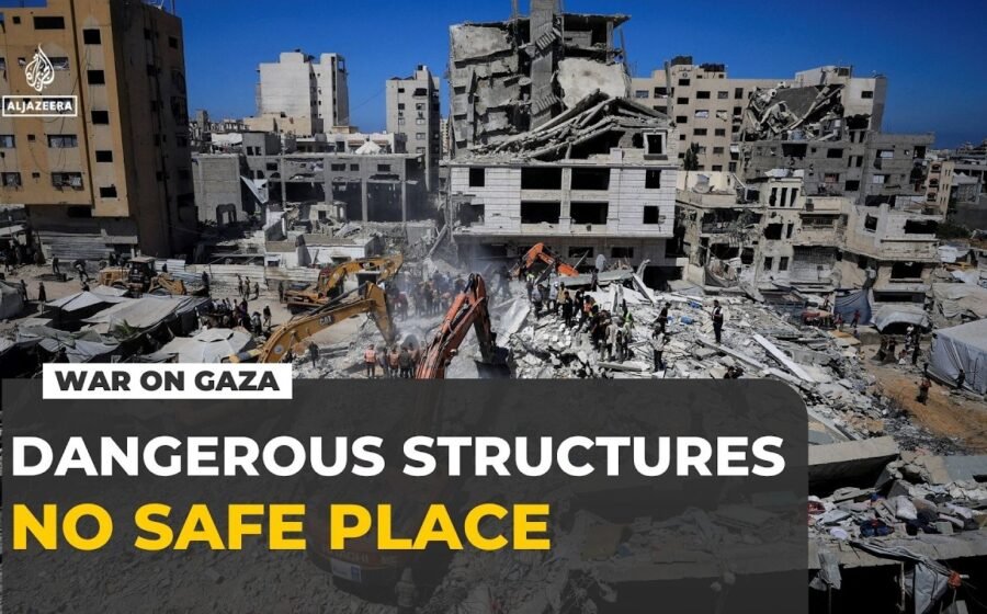 Gaza residents face dangerous shelter as access to more than half of Strip is restricted