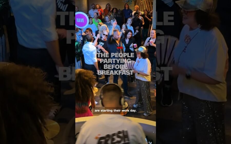 The people partying before breakfast