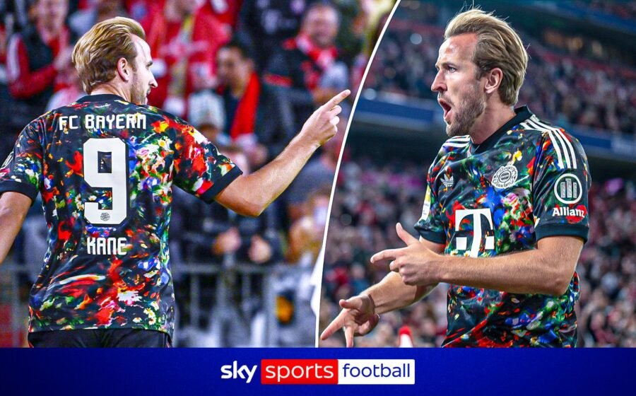 HISTORY! Kane becomes quickest player to reach 100 Bundesliga goals!