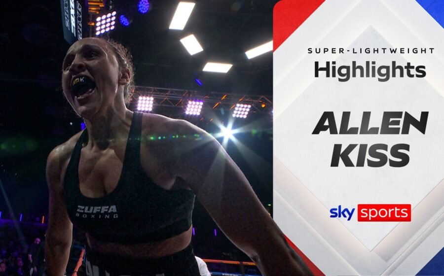 Dream debut! Allen stops Kiss in impressive pro debut