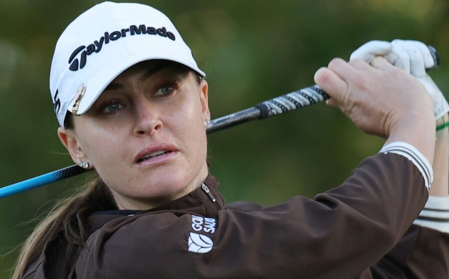 Hull shrugs off post-Solheim illness to charge into LPGA Tour title mix