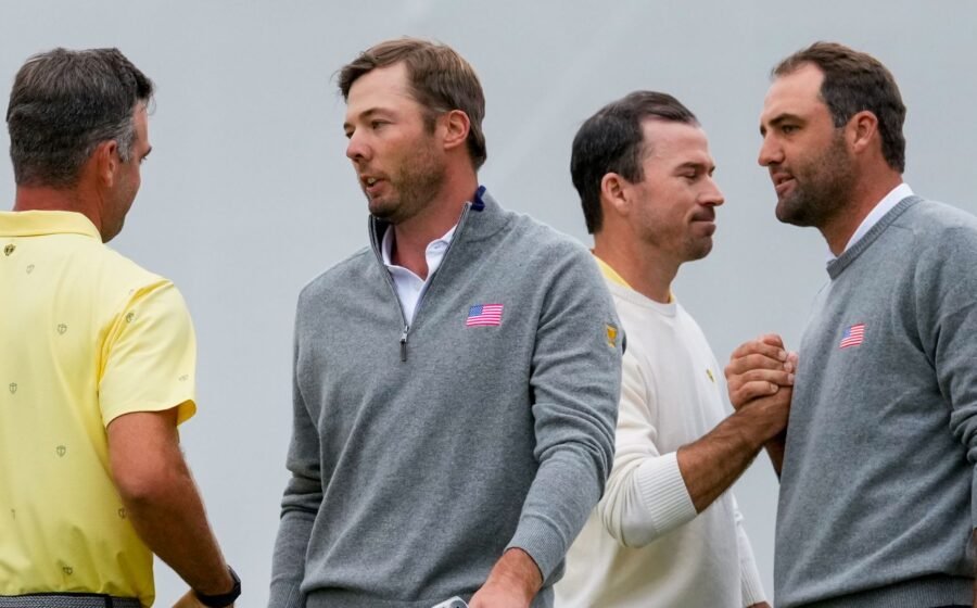 Internationals stun USA with session sweep to build shock Presidents Cup lead