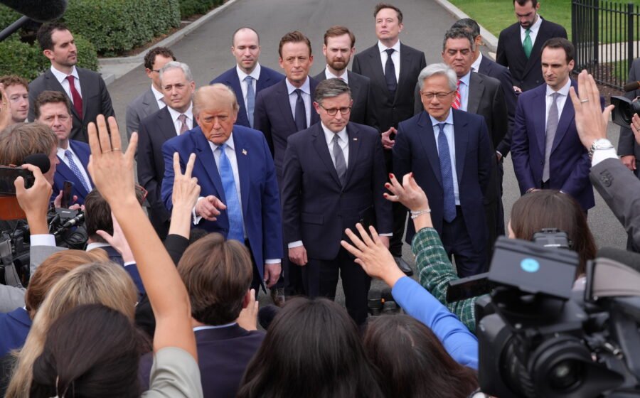 Trump says top tech firms have signed accord to 'self-police' AI development