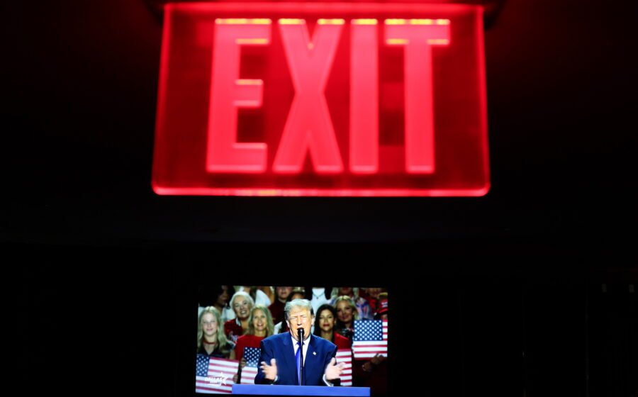 As election enters its final stretch, some Republicans are distancing from Trump