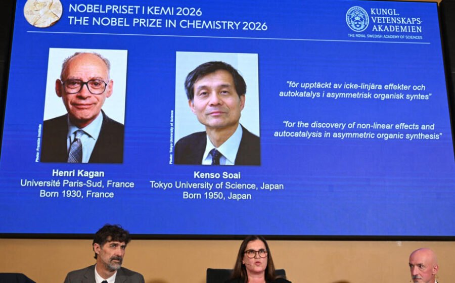 Nobel Prize in Chemistry awarded to France's Henri Kagan, Japan's Kenso Soai