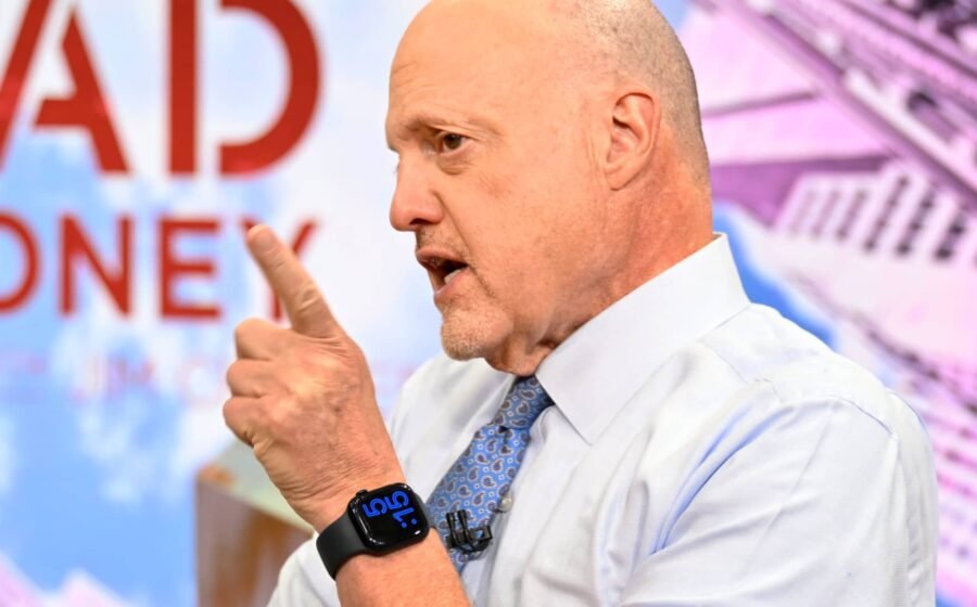 Cramer says higher rates are splitting the market in two — and AI stocks have a big advantage