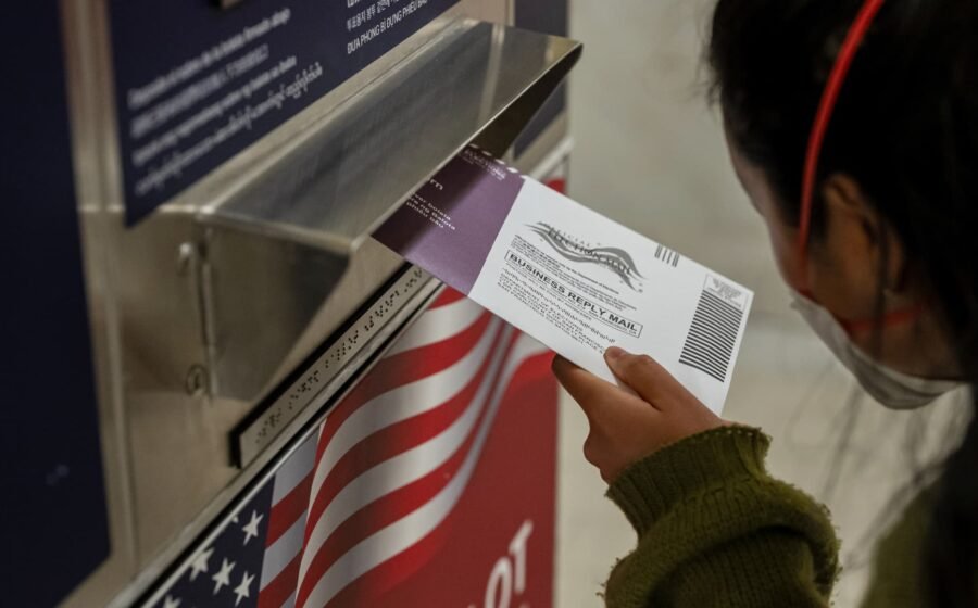 U.S. sues California in fight over checking citizenship of mail voters