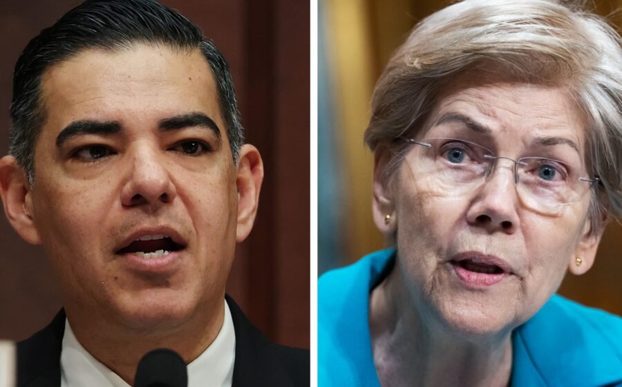 Banks with Jeffrey Epstein ties eyed by Democrats Warren and Garcia