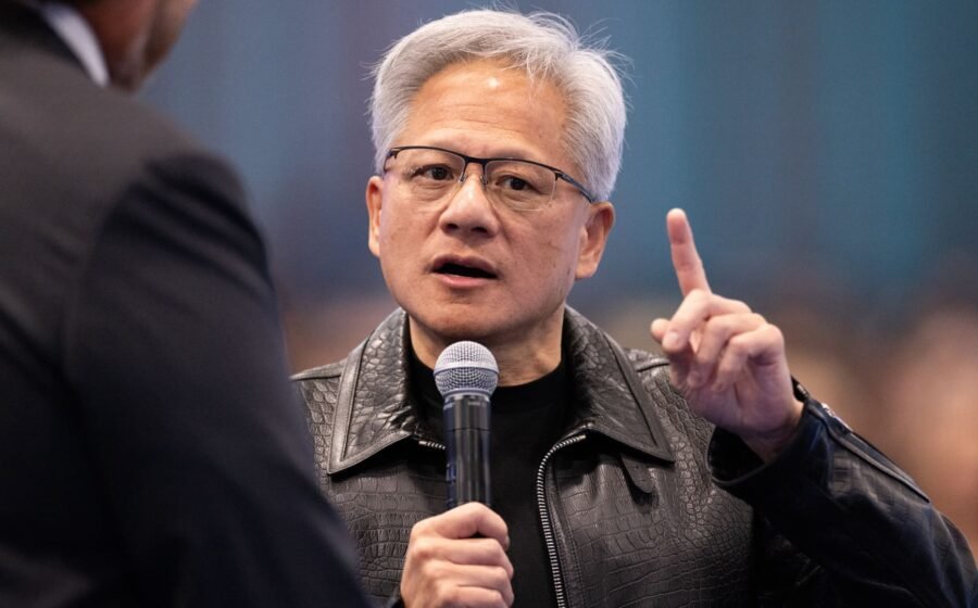 Nvidia must work with Chinese AI companies on safety, Jensen Huang tells CNBC