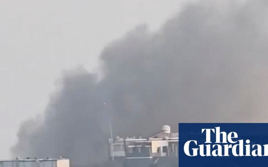 Houthi missiles strike Saudi-led coalition forces HQ at presidential palace in Aden