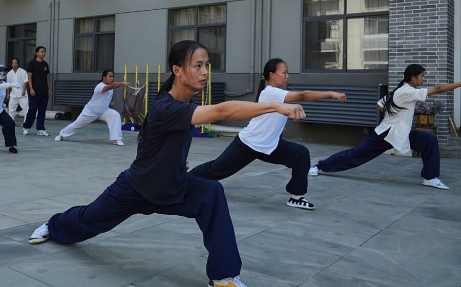 Young martial artists train in China’s ancient mountain schools