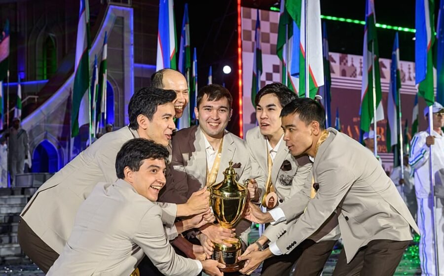 Uzbekistan wins home gold at record-breaking Chess Olympiad in Samarkand