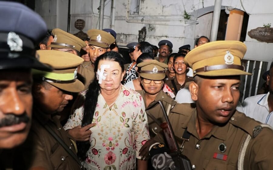 Former Sri Lankan first lady Shiranthi Rajapaksa arrested on charges of misusing donation funds and corruption