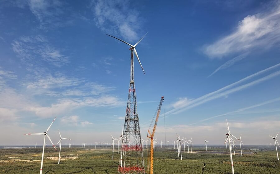 World's tallest wind turbine rises to 365 metres in Germany