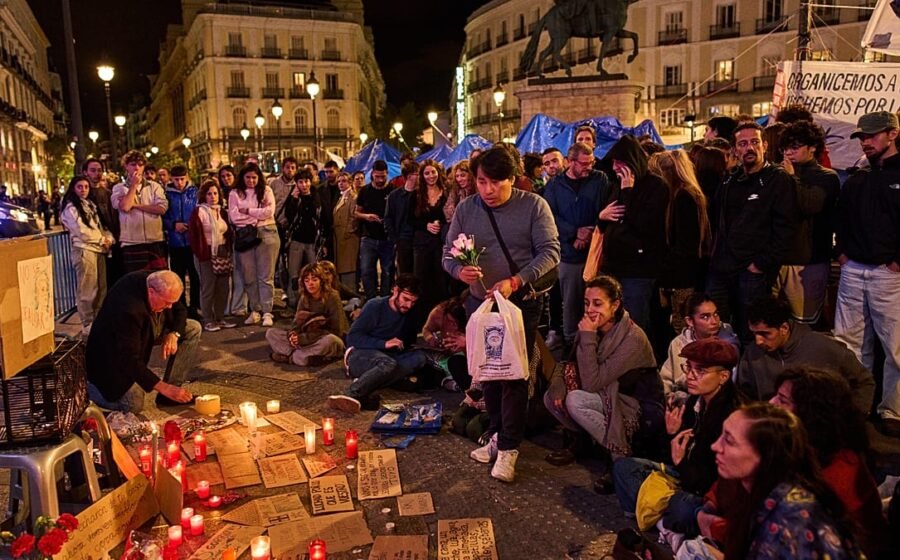 ‘Adios Maricarmen’: Hundreds protest in Madrid after pensioner’s death
