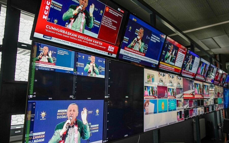 Turkish police raid Halk TV in Istanbul, sparking outrage over media freedom