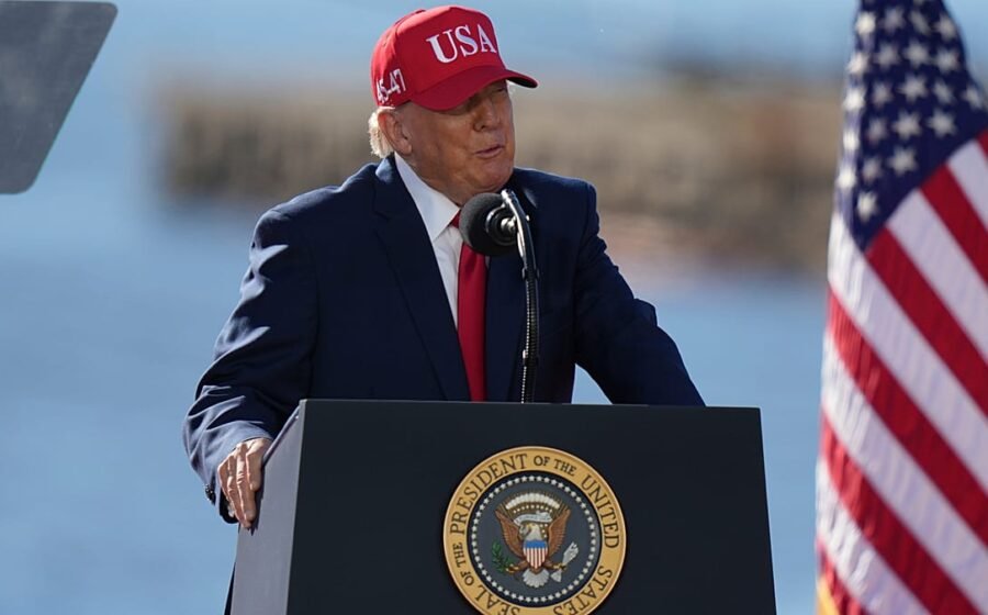 Trump mocks Sheinbaum over Gulf of Mexico and imitates her alleged reaction: 'No, no, please'