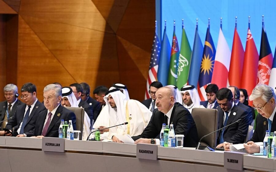 Azerbaijan hosts rare summit of both converging and opposing Middle East and Asian leaders