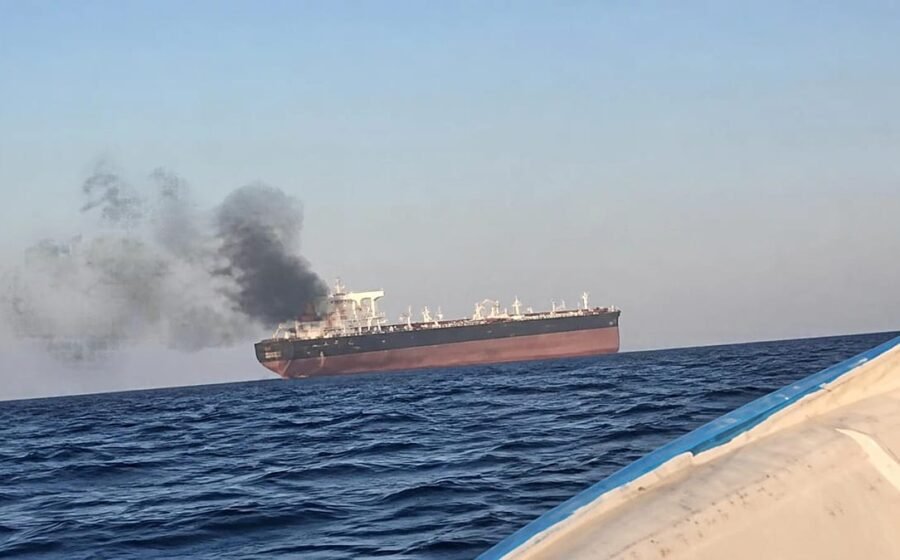 Another tanker catches fire near Hormuz after two cargo ships sunk in attacks