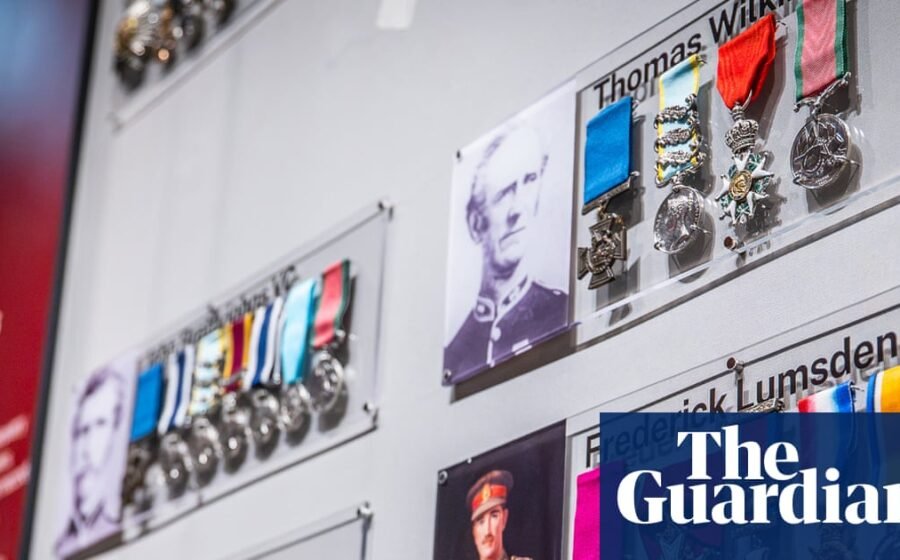 ‘Fantastically special’: all 10 Victoria Crosses awarded to Royal Marines go on show for first time