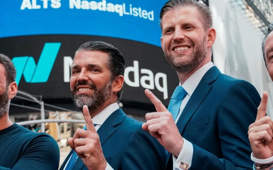 Trump’s older sons tied to drone firm importing Ukraine war tech for Pentagon