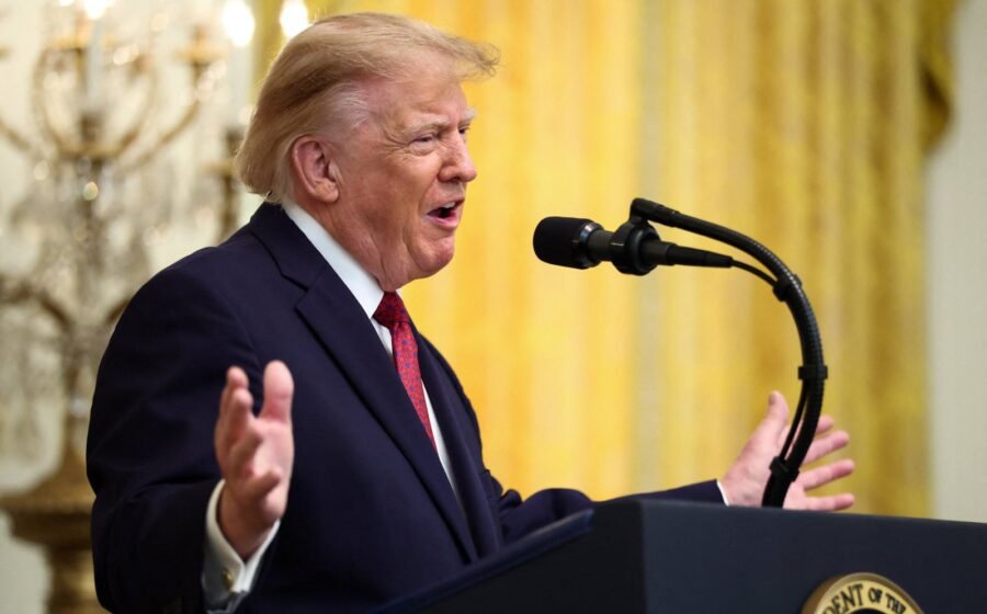 Trump hijacks ‘Hispanic Heritage’ event to tout ballroom, Iraq war and … Giants QB Jaxson Dart