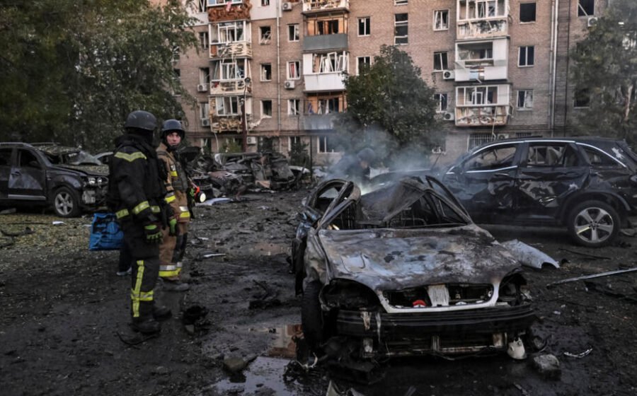 Live: Russian strikes on Ukraine kill at least 15 in Zaporizhzhia, cause power outages in Kyiv