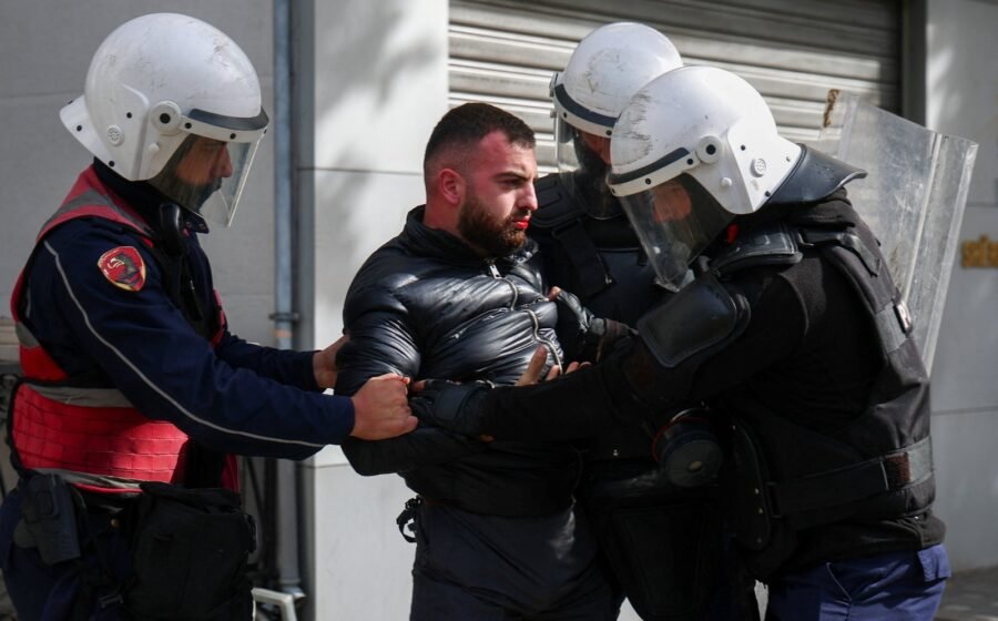 Albania sees latest violent student protests over corruption and education costs