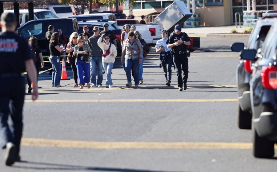 Who was the gunman who opened fire at Oregon elementary school leaving four dead?