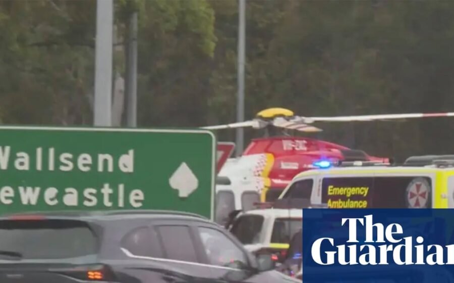 Five-year-old girl in critical condition after car hits crowd in Newcastle