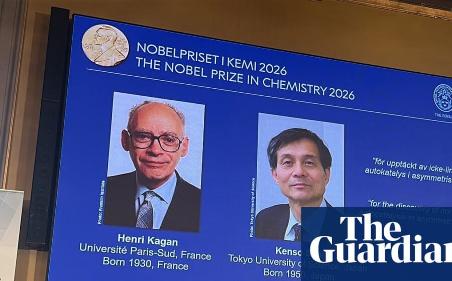 This is what the 2026 Nobel prize for chemistry is all about