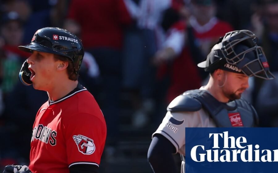 Petey Halpin’s two-run homer lifts Guardians past Rays for 2-1 ALCS lead
