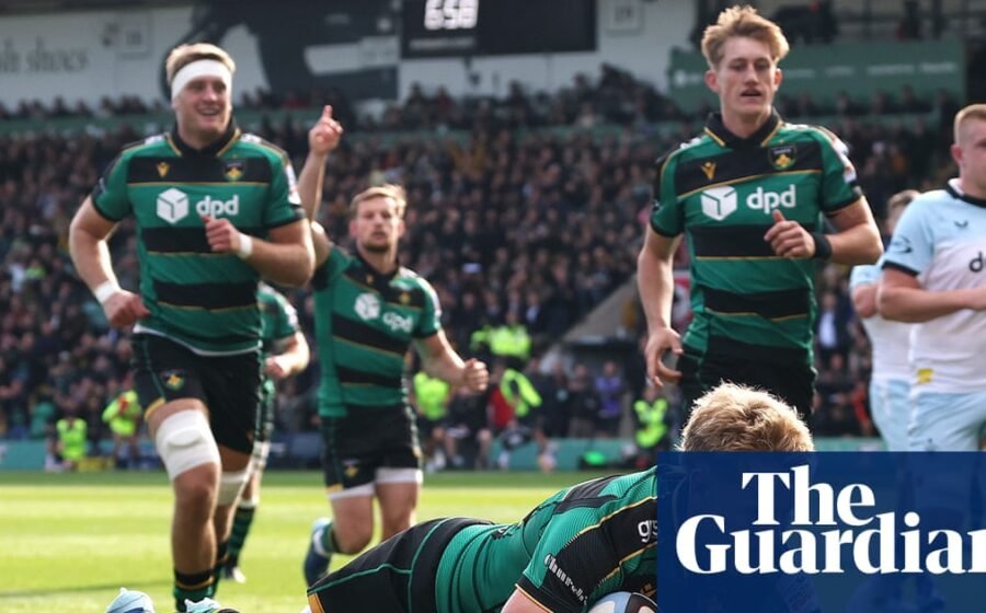 Sleightholme hat-trick fires up Northampton in 11-try blast of Bath