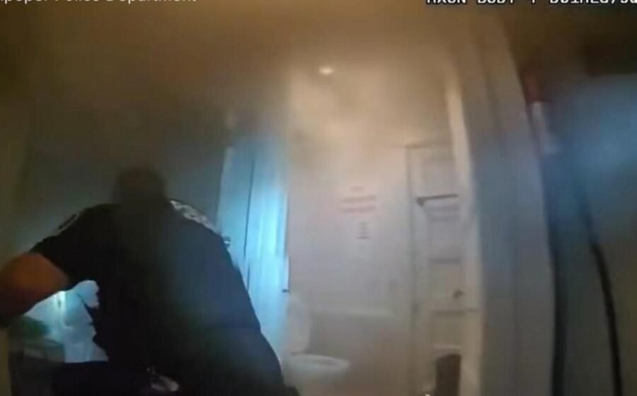 WATCH: Video shows Virginia police's daring house fire rescue