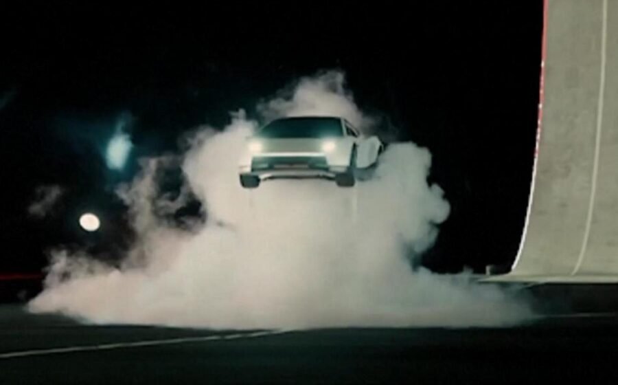 WATCH: Elon Musk unveils Tesla's new Roadster, and it can fly