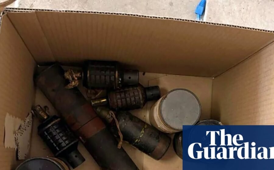 Texas resident discovers second world war-era grenades in box bought at estate sale