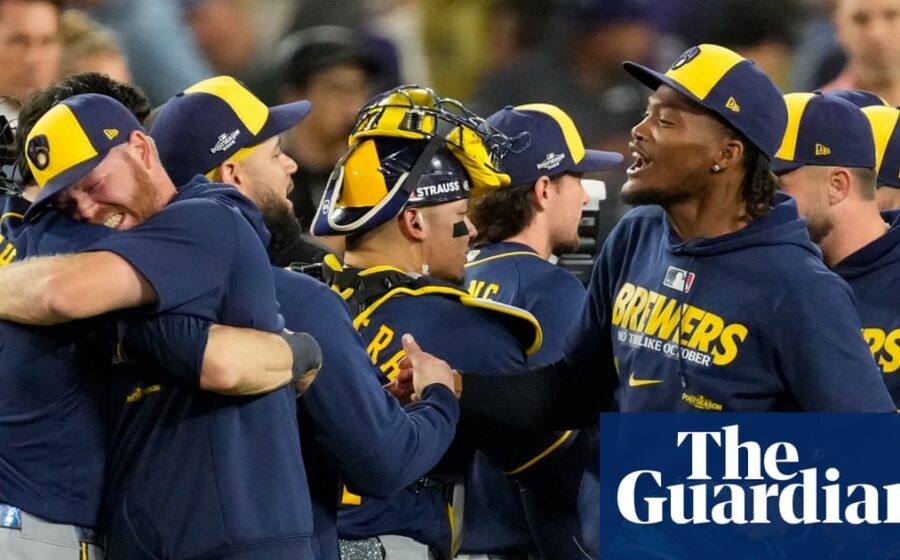 Brilliant Brewers reach first World Series since 1982 as Dodgers blow 4-0 lead
