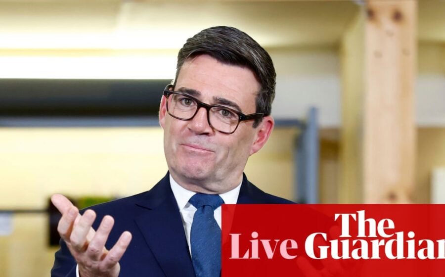 Burnham pledges ‘big changes’ to the way the welfare system works to tackle Neets crisis – UK politics live